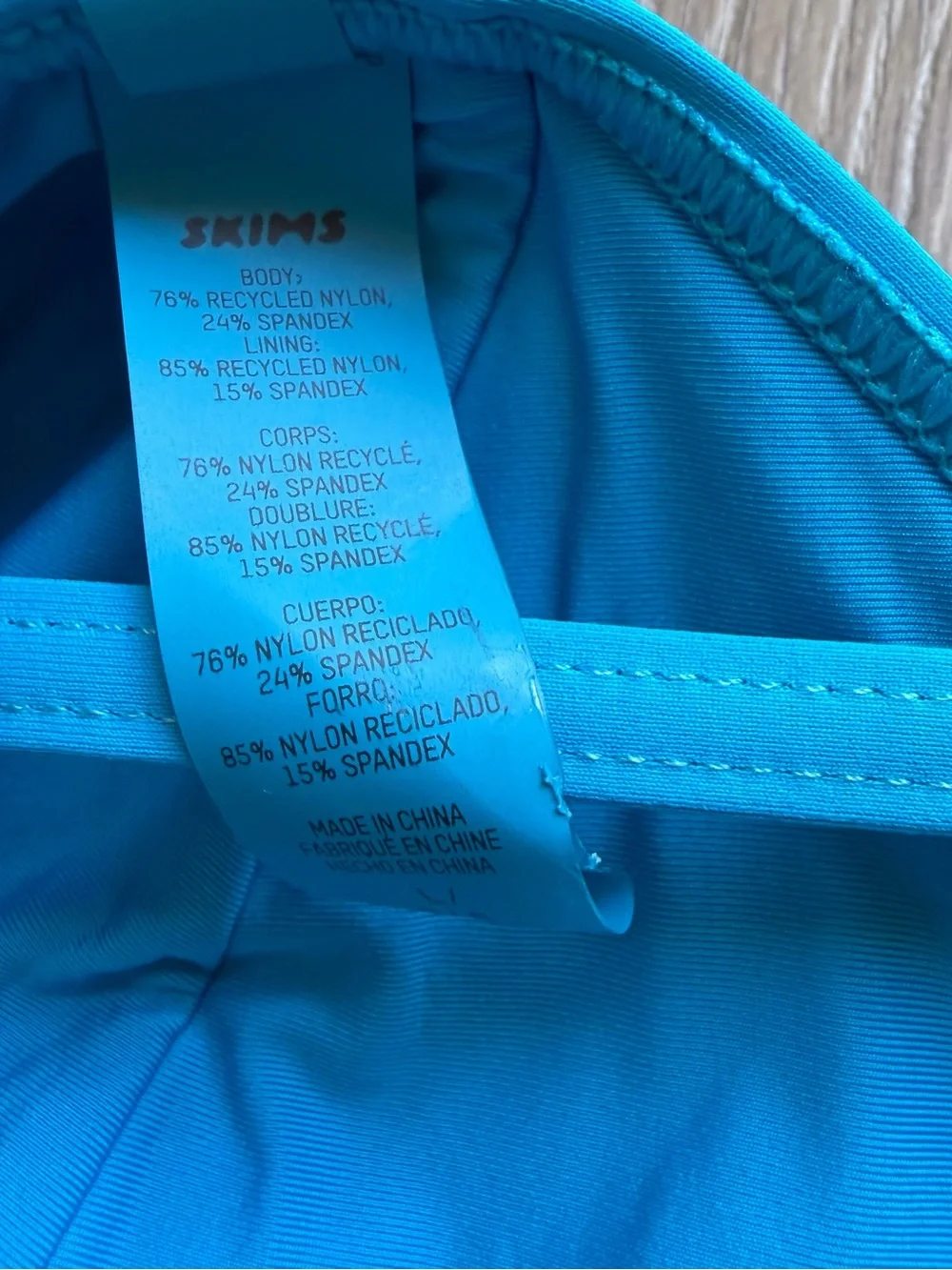 SKIMS Swim High Neck Top